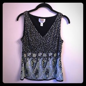 TALBOTS Size 6 Pure Silk blouse